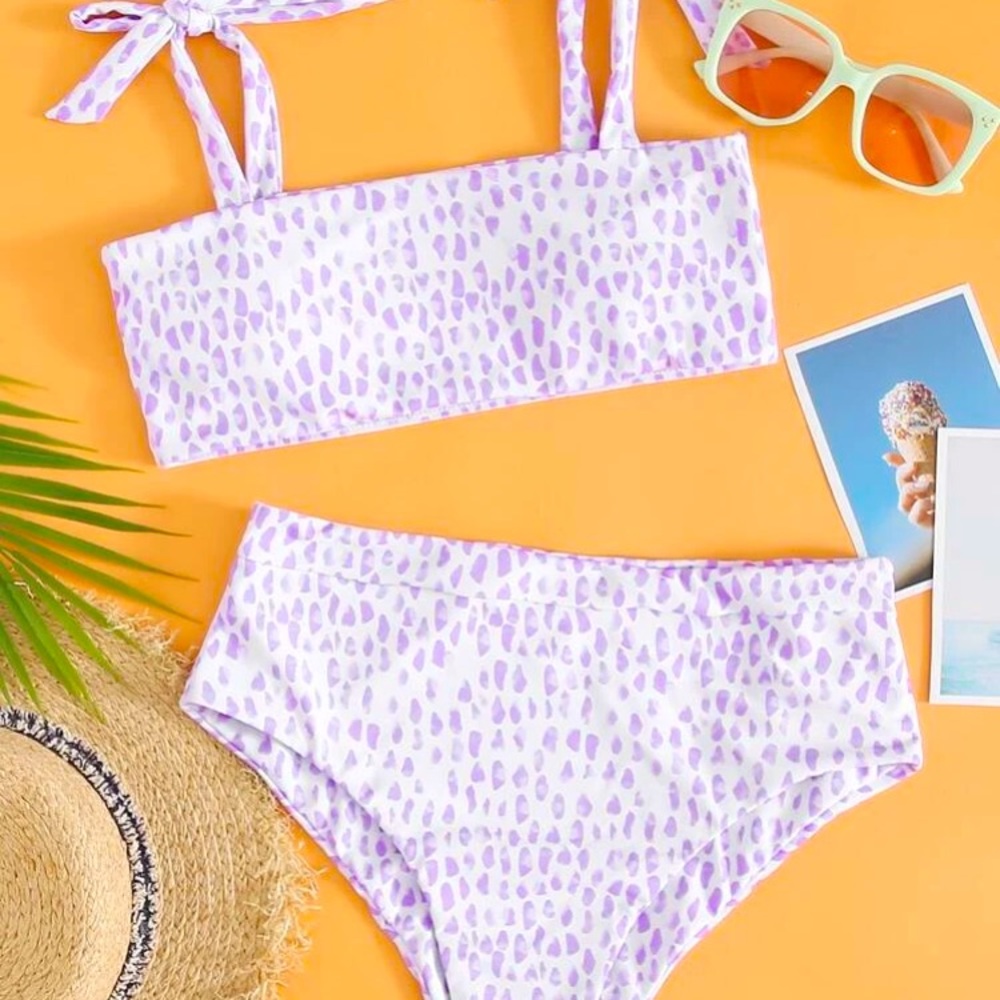 Shein High Waisted Dot Bikini